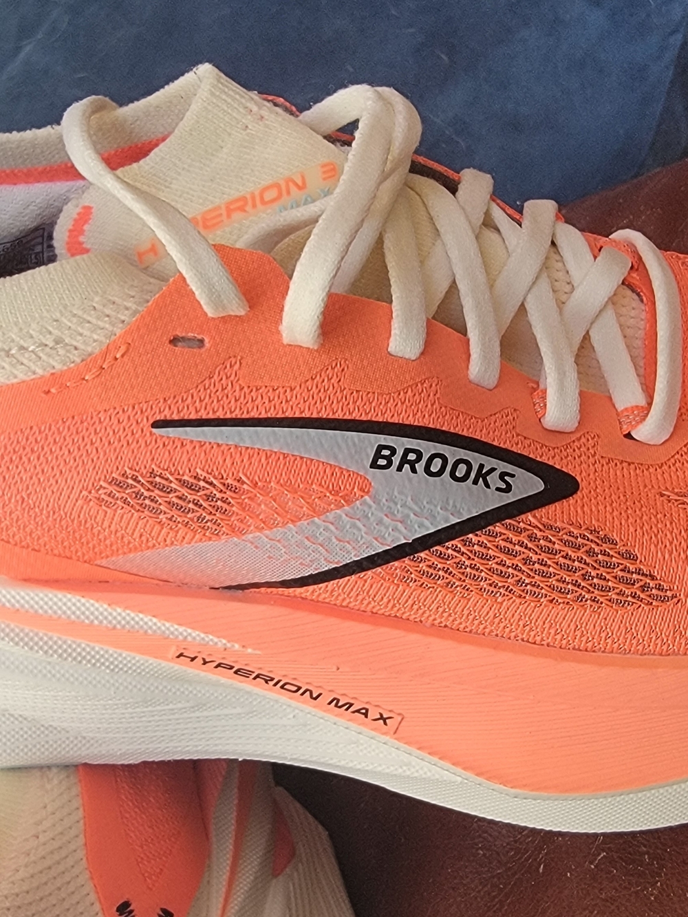 Brooks Women's Hyperion Max 3 Running Shoes - Coral/White